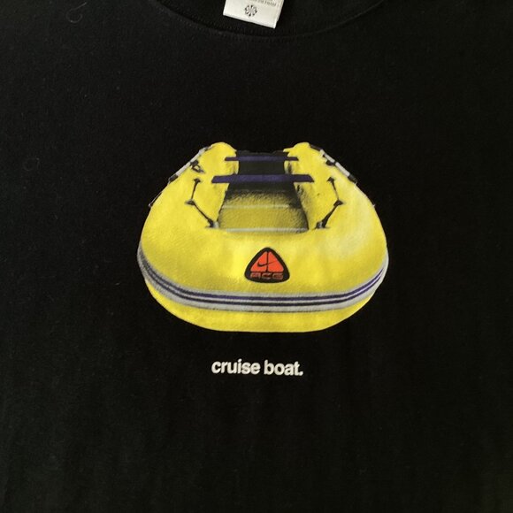 Nike ACG Cruise Boat DRI-Fit Men’s Size Large Black/Yellow - Picture 9 of 10